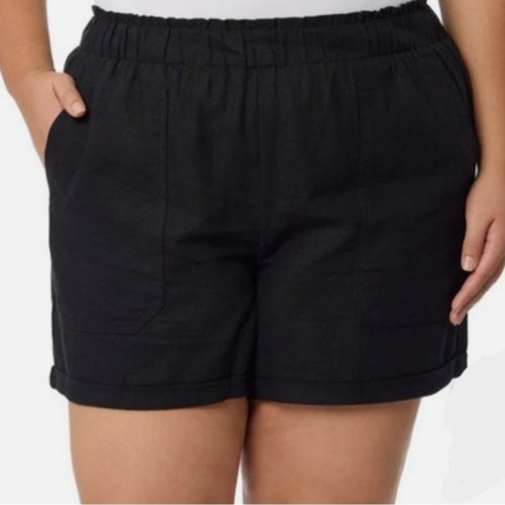 Briggs New York Black High Waist Shorts